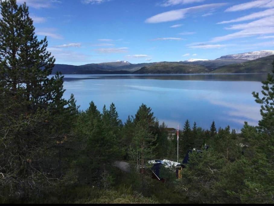 Cozy Cabin With A Great View Skamdal Екстер'єр фото