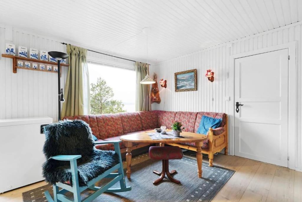Cozy Cabin With A Great View Skamdal Екстер'єр фото