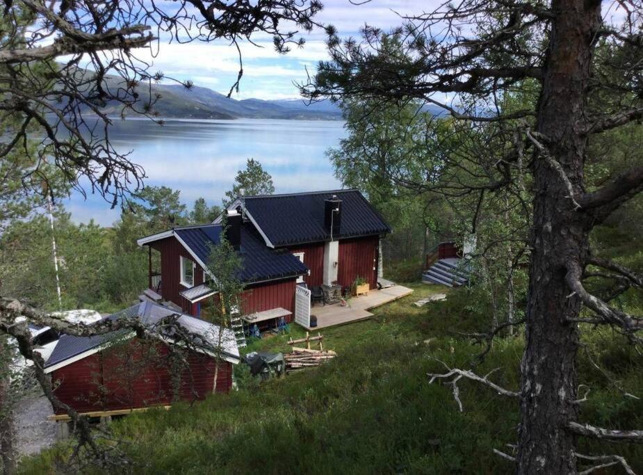 Cozy Cabin With A Great View Skamdal Екстер'єр фото